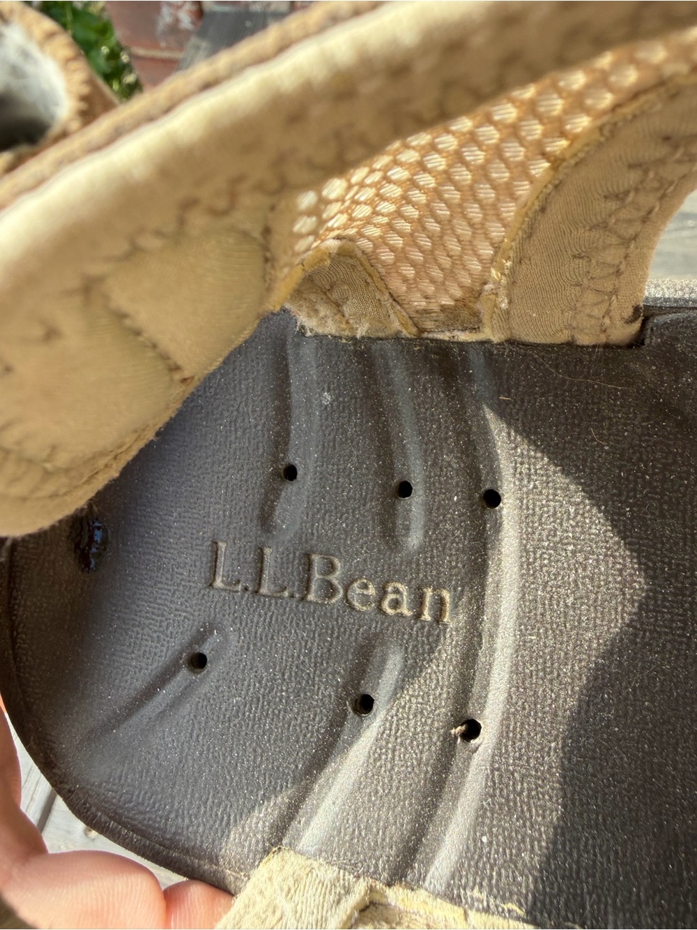L.L. Bean Sport River Hiking Sandals Outdoor Water Trail Shoes Comfort Size 9 - Picture 14 of 15